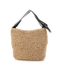 UNBILLION カシュカシュ cachecache / リボンハンドルクロッシェミニトート