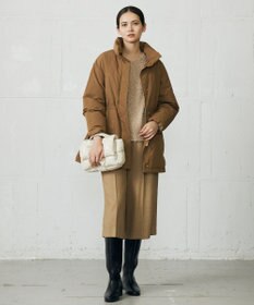 自由区 L 【17号サイズまで展開・SHIHOさん着用】ブライトリングツイード2タッククロップド パンツ