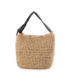 UNBILLION カシュカシュ cachecache / リボンハンドルクロッシェミニトート