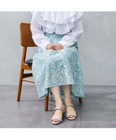 Riz raffinee <Riz raffinee>金具付きスクエアトゥサンダル