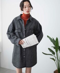 WEGO デニムBIGシャツ