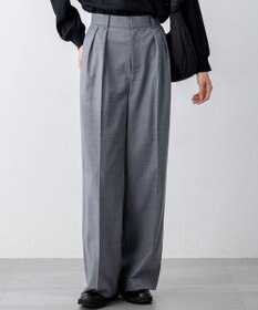 23区 【セットアップ対応】TWサキソニー タックワイド パンツ