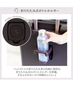 ACE BAGS & LUGGAGE Jewelna Rose エルダートローリー ボトルホルダー付 51~63L 05402 ジュエルナローズ cs