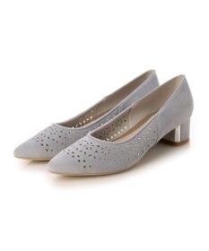 Riz raffinee <Riz raffinee>パンチングポインテッドトゥパンプス