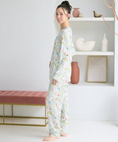 tsumori chisato SLEEP ツモリチサト パジャマ 綿100%(本体) 長袖 長ズボン レディース UDX595/ワコール