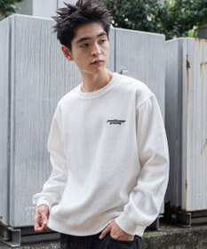 WEGO 【ユニセックス着用ITEM】リラックスフィットグラフィックプルオーバー