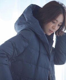 自由区 【WEB限定カラーあり・新色追加・洗える】ブライトダウン ロング丈ダウンコート