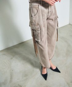 GRACE CONTINENTAL コクーンデニムカーゴパンツ