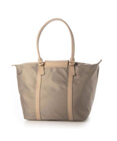 UNBILLION ペルケ perche / ナイロン×牛革かぶせジェムストーントートバッグ