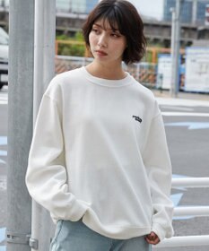 WEGO 【ユニセックス着用ITEM】リラックスフィットグラフィックプルオーバー