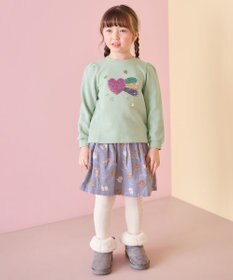 ANY KIDS アニマル 総柄 スカパン