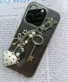 WEGO ドットハートキーホルダー