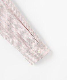 J.PRESS LADIES BEZ ドビーストライプ シャツカラー ブラウス