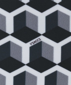 Y'SACCS キュービックモノグラム　スクエアショルダー