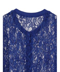 earth music&ecology レースカーディガン