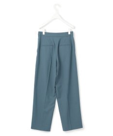 ICB 【UVケア・洗える】ウール2WAYストレッチ ワイドストレートパンツ