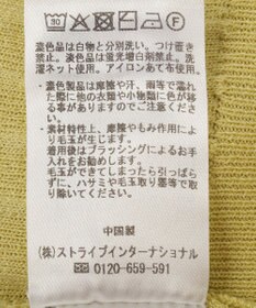 YECCA VECCA 【マシンウォッシャブル】ノースリーブリブニット