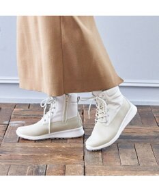 ing <ing>【レイン・スノー対応】レースアップスニーカーブーツ