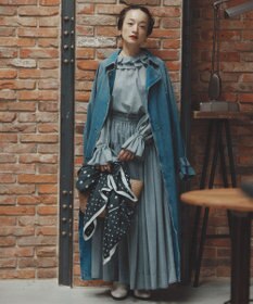 #Newans 【前後着用可能】【高山都さんコラボ】ビッグカラー２WAYブラウス