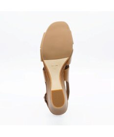 APOM モールドウエッジアシンメトリースリングバックサンダル45