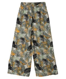 CRAFT STANDARD BOUTIQUE レーヨン柄プリントワイドパンツ