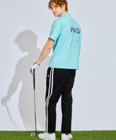 PW CIRCULUS 【撥水加工/ストレッチ】サイドストライプ ワイドパンツ ゴルフ