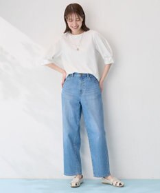 ANY L パフスリーブカットソー