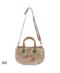 tsumori chisato CARRY キラネコファー ショルダーバッグ 手提げ 2way