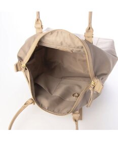 UNBILLION ペルケ perche / ナイロン×牛革かぶせジェムストーントートバッグ