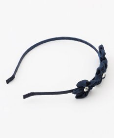 ANY KIDS シフォンお花 × ジュエル キッズ カチューシャ