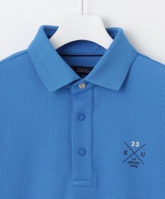23区GOLF 【MEN】【吸水速乾/UVカット】ハニカムカノコ半袖ポロシャツ