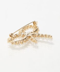 Phoebe グレインパールリボンブローチ