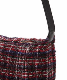 TOPKAPI 【TREASURE TOPKAPI】キルティング ツイード ショルダーバッグ