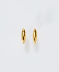 Phoebe 【金属アレルギー対応】メタルオーバルグレースピアス　ゴールド/サージカルステンレス