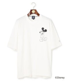 J.PRESS MEN 【DISNEY COLLECTION】【UNISEX】ワンポイント Tシャツ / ミッキ－マウス