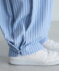 CRAFT STANDARD BOUTIQUE ベルトデザインワイドパンツ