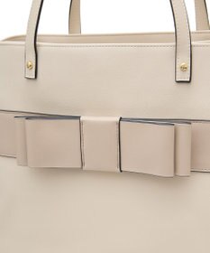 Maison de FLEUR フロントリボン3ルームトートバッグ