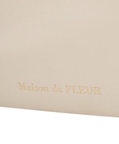Maison de FLEUR フロントリボン3ルームトートバッグ