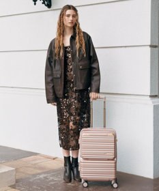 ACE BAGS & LUGGAGE Jewelna Rose ノクシエラ フロントポケット付 スーツケース 37L 機内持ち込み 09361 ジュエルナローズ