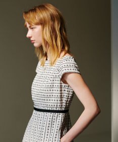 TOCCA 【洗える！】ICON BORDER ドレス