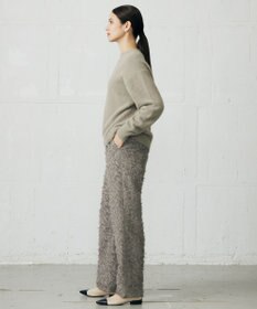 自由区 【SHIHOさん着用】カットジャカード パンツ