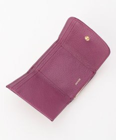 UNBILLION perche アクリル玉三つ折りミニサイフ