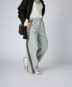 OP／FILA 【Kappa】 ワイドシルエット バンダナイロントラックパンツ