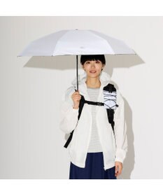 MOONBAT MIZUNO(ミズノ)ハンズフリー 無地 日傘 5段折りたたみ傘 パラソル 晴雨兼用  軽量 一級遮光 遮熱効果 遮光率100% UV遮蔽100%