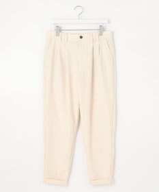 23区GOLF 【23Fondation/MEN】【ストレッチ】ツータックルーズ  テーパードパンツ