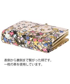 tsumori chisato CARRY ギャラクシーパネル 2つ折り財布 がま口 レザーキルティング