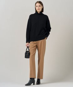 ICB L 【新色追加】ソフトカシミヤミックス ハイネックニット