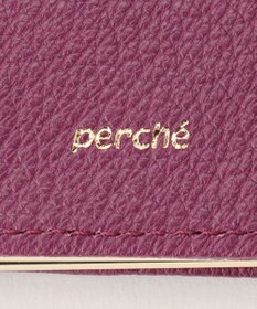 UNBILLION perche アクリル玉三つ折りミニサイフ