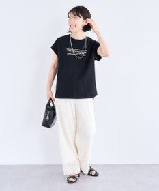 Green Parks レースプリーツパンツ