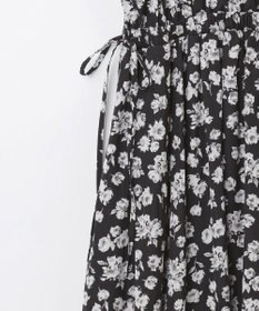 組曲 ギャザーライトデシン ワンピース